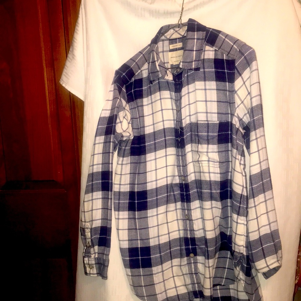 American Eagle Flannel: worn once!